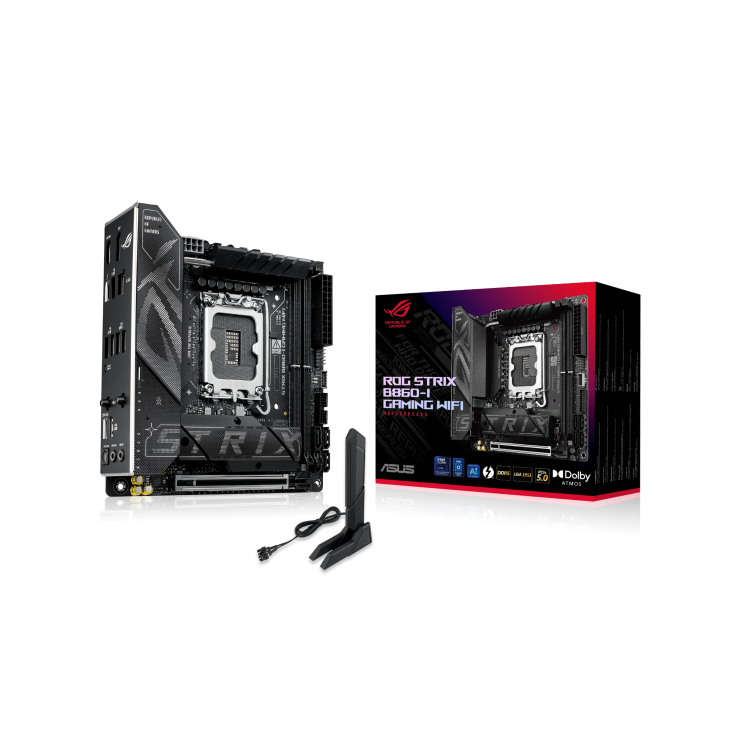 2025 ROG STRIX B860-I GAMING W - Lga1851 Gaming Motherboard avis et prix